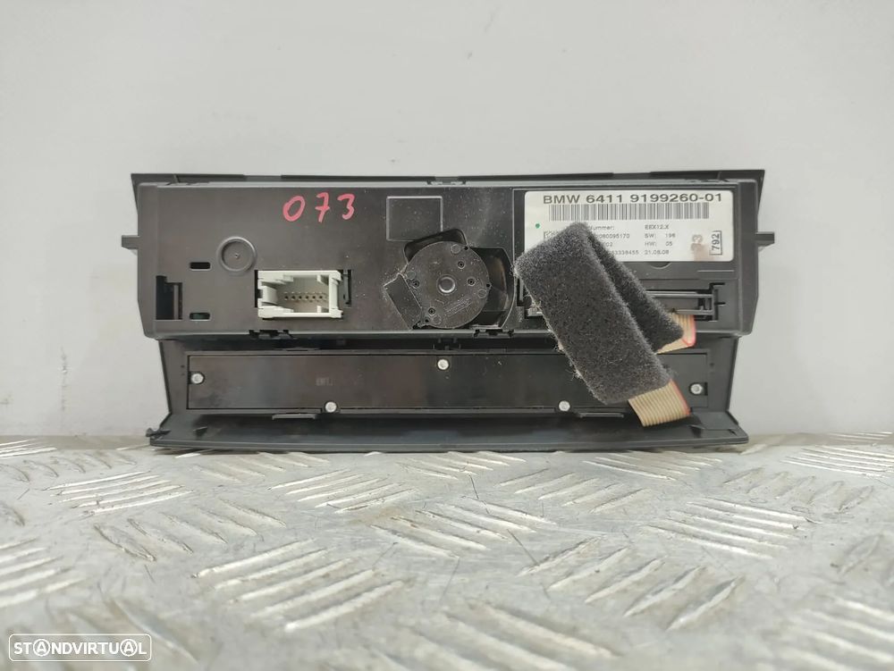 .Climatronic Sofagem Digital Ar Condicionado AC BMW Serie 1 E81 3 Portas E82  E88 E87 5 Portas Serie 3 E90 Sedan E91 Carrinha E92 Coupe E93 Cabrio - 8