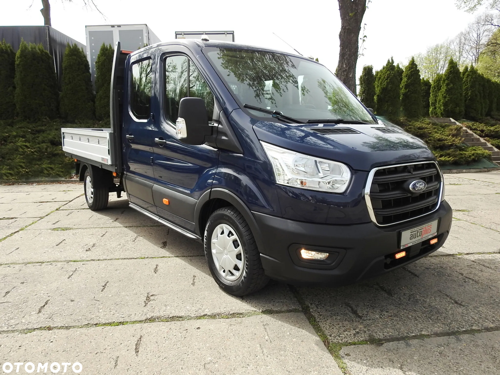 Ford TRANSIT SKRZYNIA PODWÓJNA KABINA DOKA 7 MIEJSC TEMPOMAT KLIMATYZACJA LEDY 130KM [ L06334 ] - 20