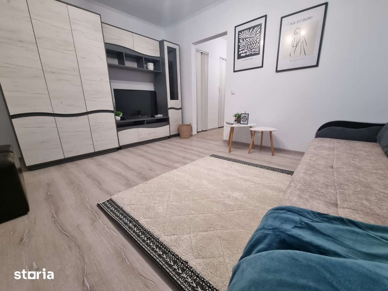 apartament frumos amenajat, 2 camere, P.Ros Primaverii — fotografia 1