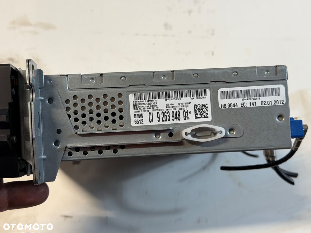 Radio CiC e90 e87 x1 e84 9263948 sprawdzony sprawny - 4