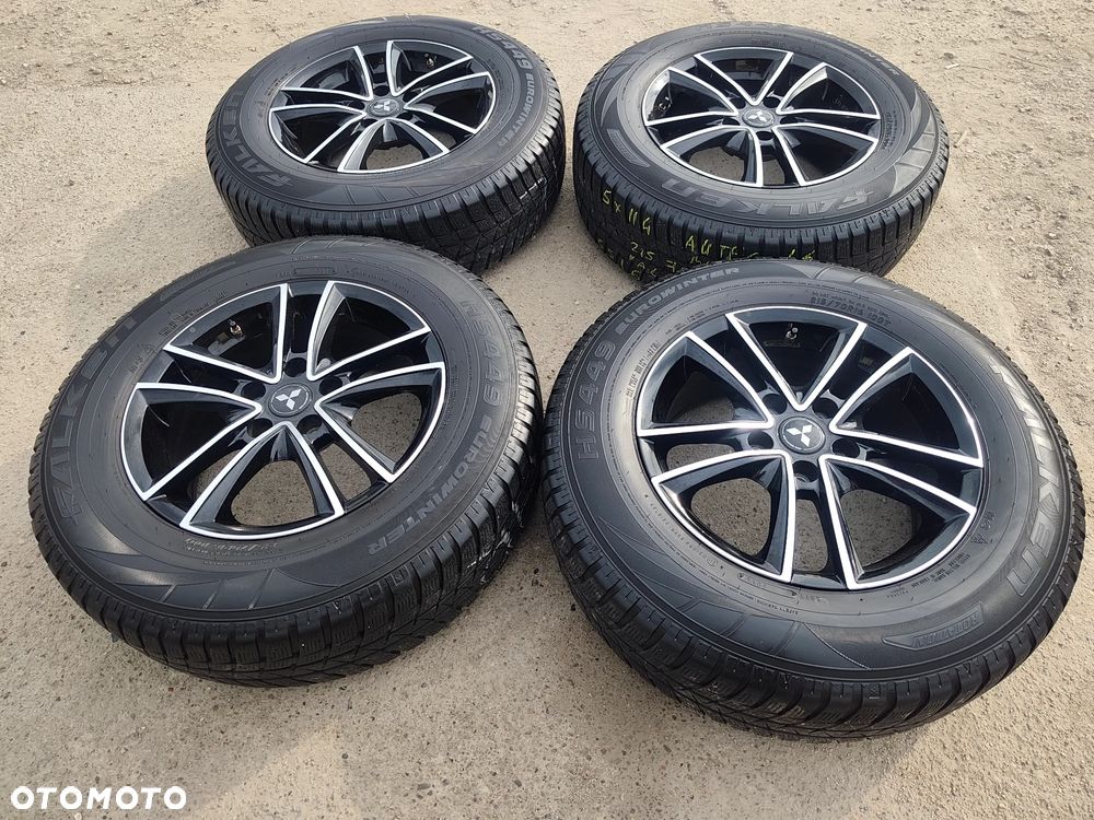 5x114,3 Felgi Aluminiowe Alufelgi 5x114 Koła Zimowe Zima 16 MITSUBISHI ASX OUTLANDER PAJERO PININ Eclipse Cross KIA Sportage HYUNDAI ix35 Tucson Santa Fe MAZDA Tribute Citroen C4 Aircross Peugeot 4007 4008 Toyota RAV4 Suzuki Grand Vitara 5,5mm Legnica ALU-RAD 215/70 - 25