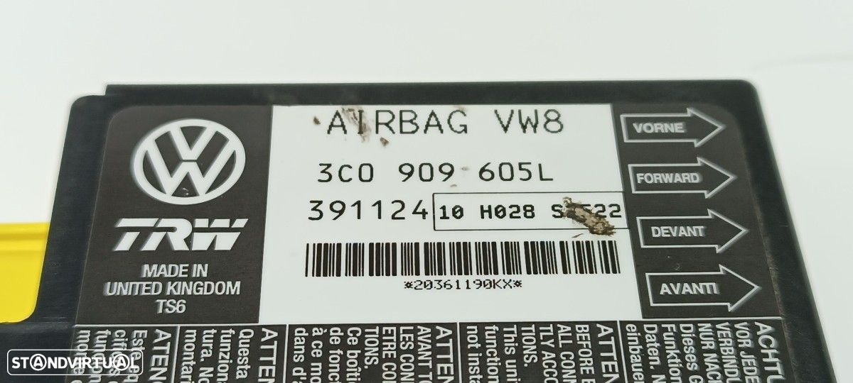 CENTRALINA DE AIRBAG SEAT LEON (1P1) REFERENCE - 2