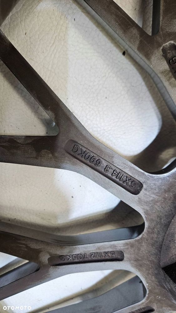 felga aluminiowa via sff02 20'' 8,5j et35 5x112 cb 66,6 - 8