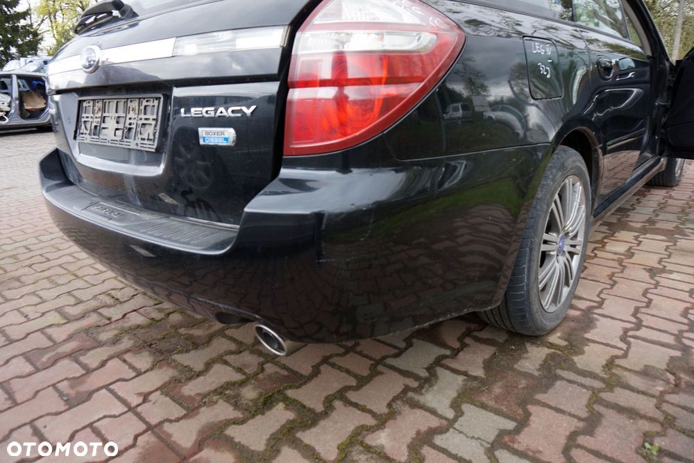 ZDERZAK TYLNY LEGACY IV BP LIFT KOMBI 32J  CZARNY SUBARU 2006-2009 - 4