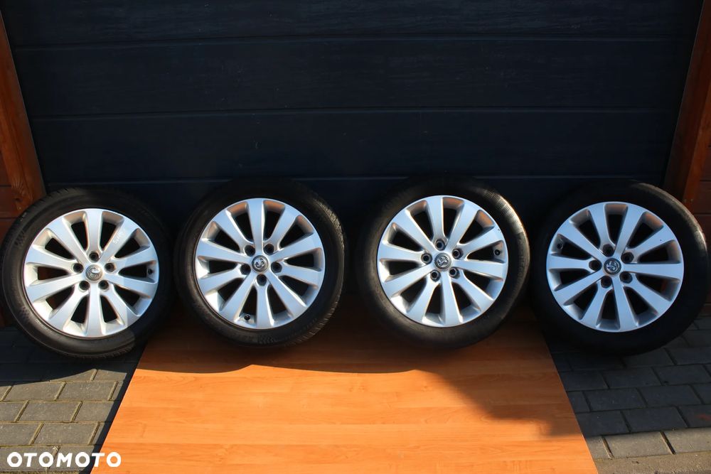 FELGI ALUMINIOWE KOŁA OPONY LETNIE OPEL ASTRA J K ZAFIRA C R17 5x115 ET44 225/50/17 - 1