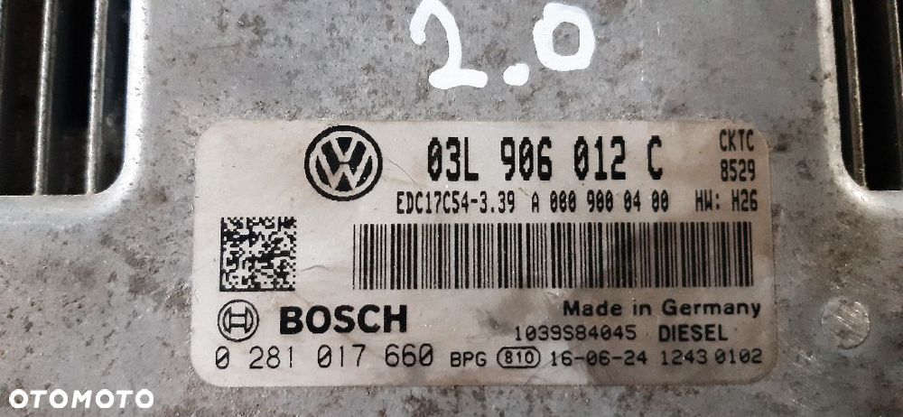 Komputer do silnika VW Crafter - 3