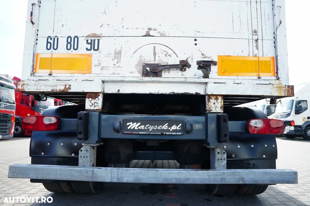 Samro / KIT / SEMIREMORCĂ / CONTAINER / TRAVERSĂ / B-TRAIN / 7,3 + 7,3 m / PODEA REZISTENTĂ - 17