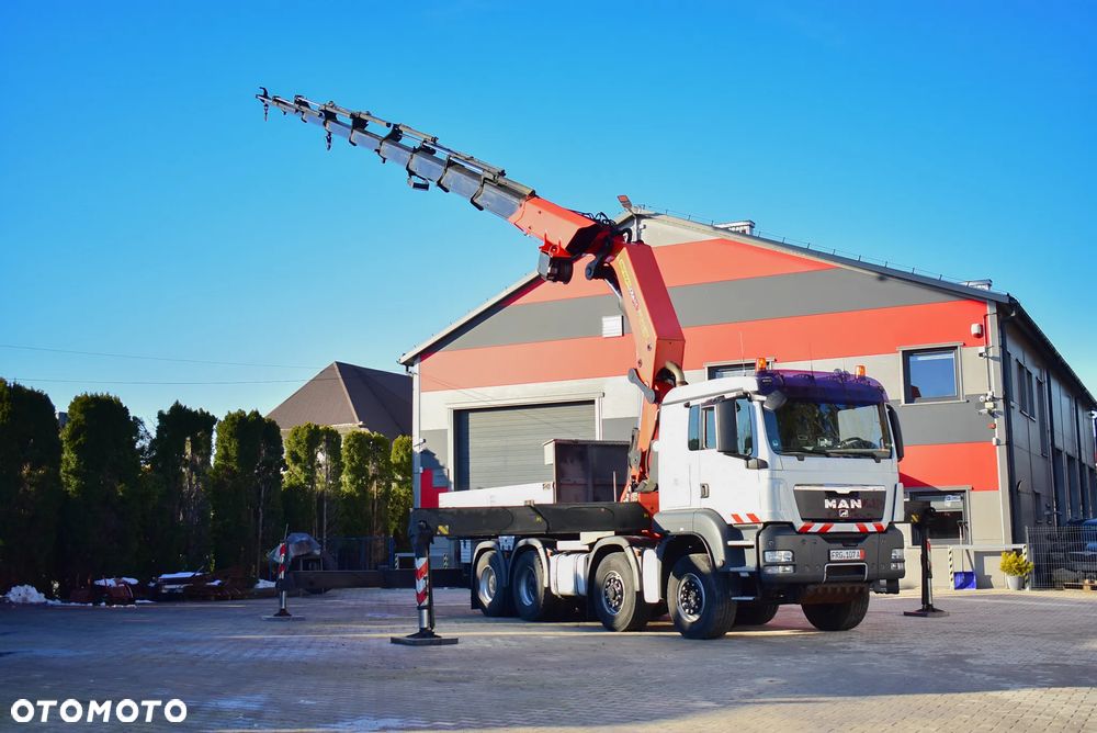 MAN TGS 35.480 / 8x6 H/ Skrzynia+Palfinger PK 85002 / Pilot/ Sprowadzony z Niemiec ! Stan wzorowy ! - 3