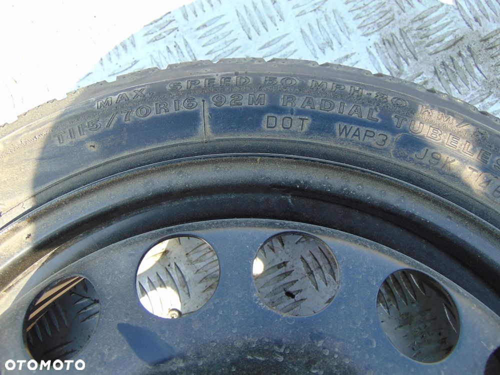 Koło zapasowe opel vectra c kombi lift R16 - 6