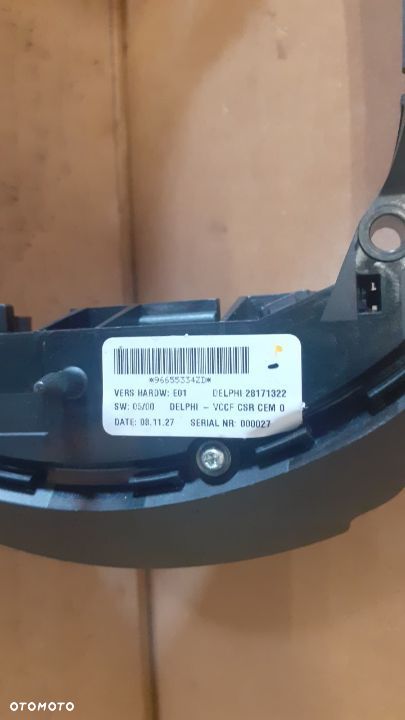 #PRZYCISKI MULTIFUNKCYJNE KIEROWNICY CITROEN C5  DELPHI nr 28171322 / 96655334ZD - 5