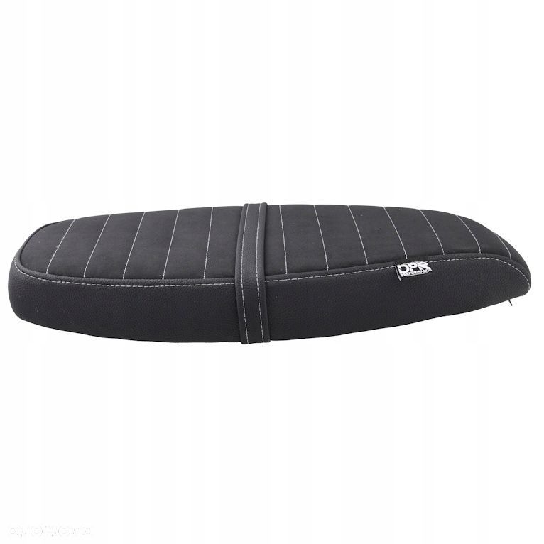 siedzenie simson s50 s51 s70 tuning pikowane czarne + szare szwy - 3