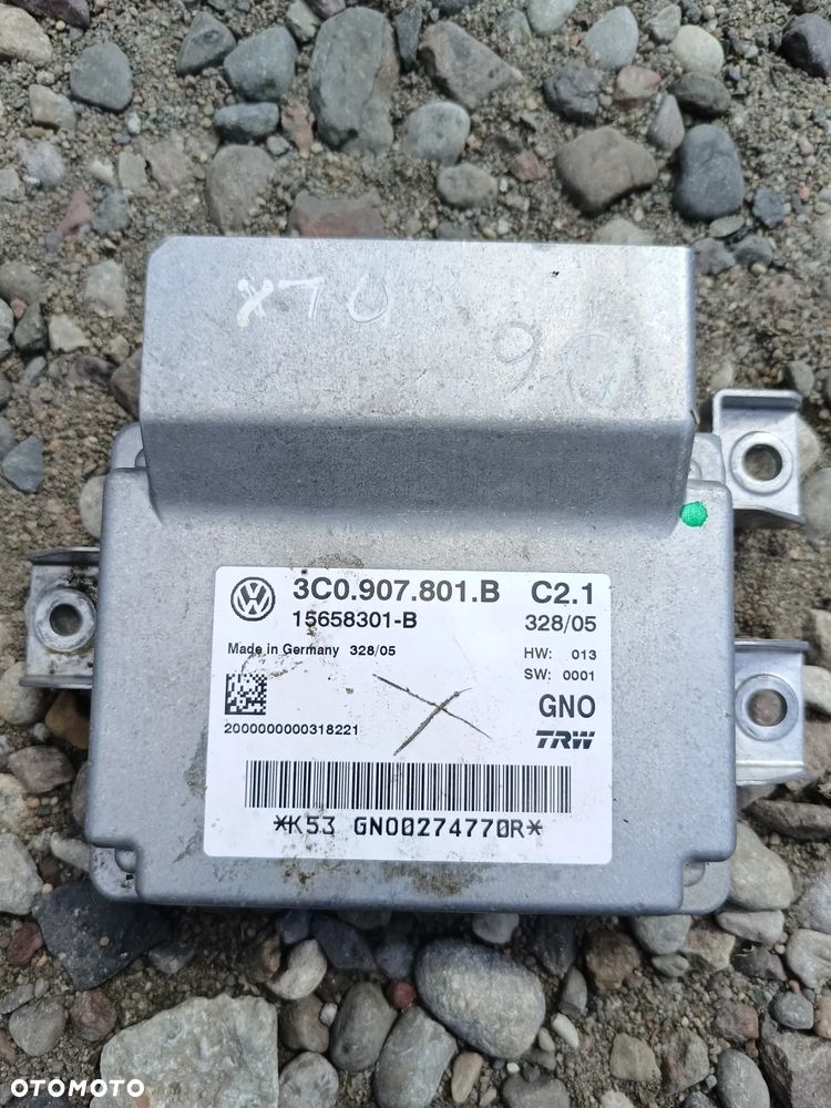 MODUŁ STEROWNIK HAMULCA RĘCZNEGO VW PASSAT B6 2.0TDI 3C0907801B SPRAWNY ! (4SZT) - 1