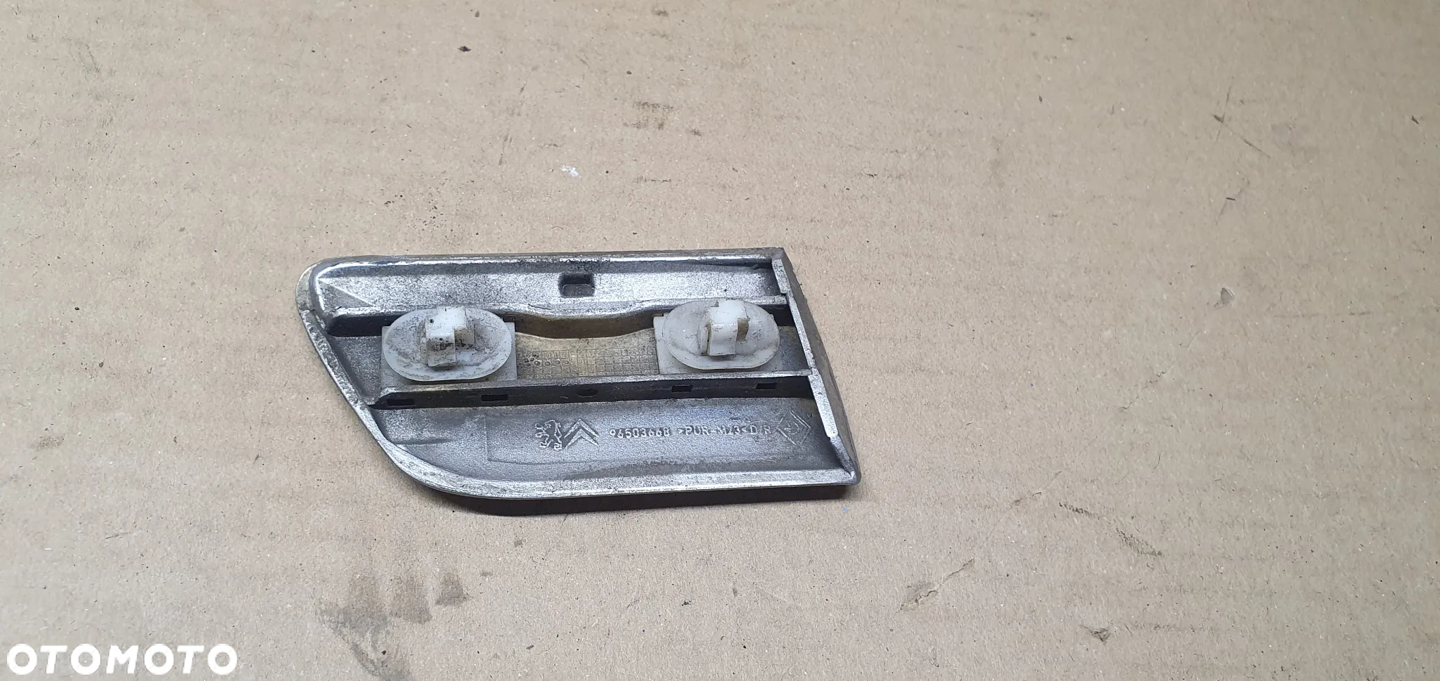 Listwa błotnika prawy przód Peugeot 607 96503668 - 4