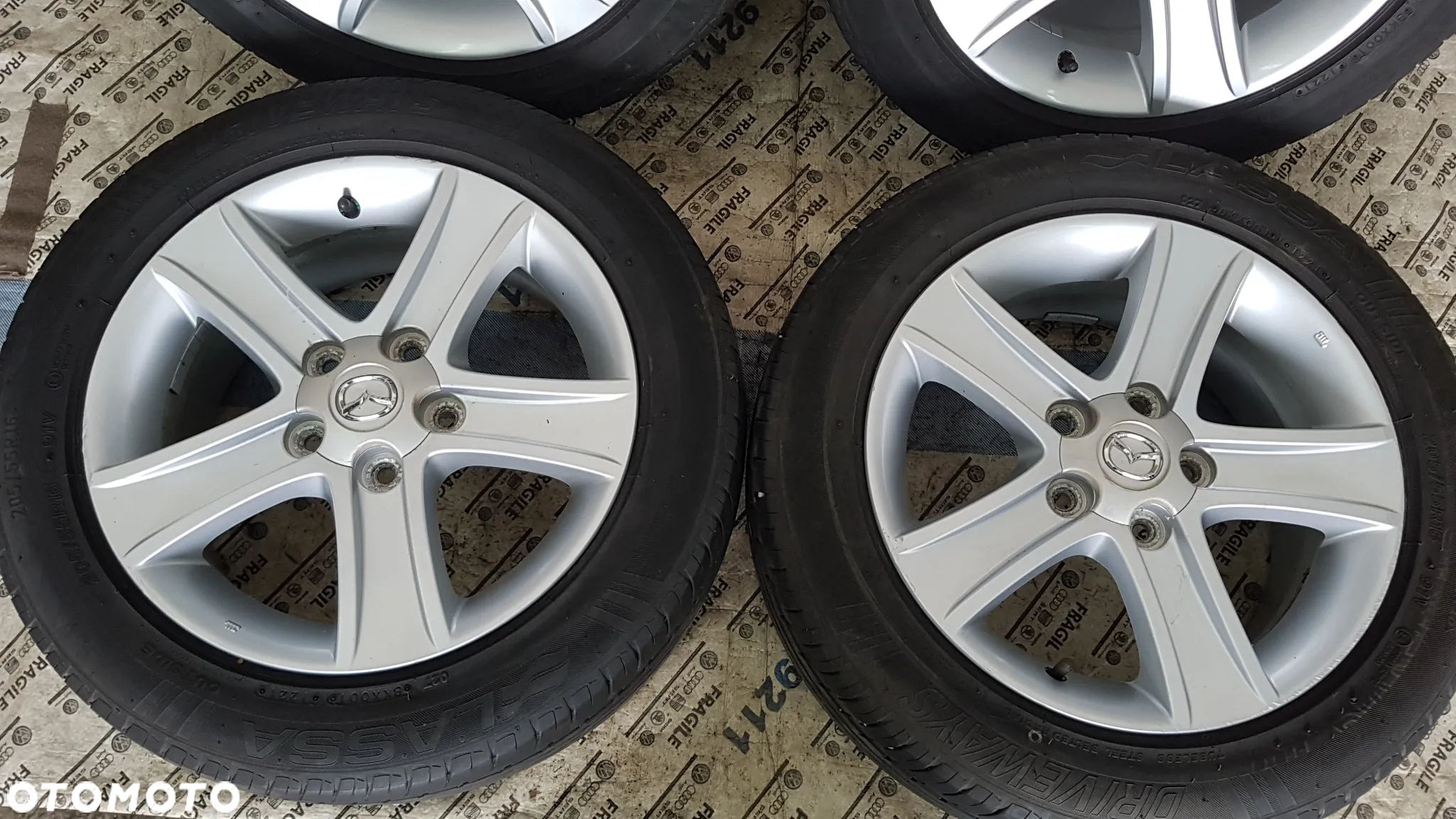 KOŁA LETNIE MAZDA 3 5 6 HYUNDAI  KIA 5X114,3 205/55R16 7JX16 ET 55 - 3