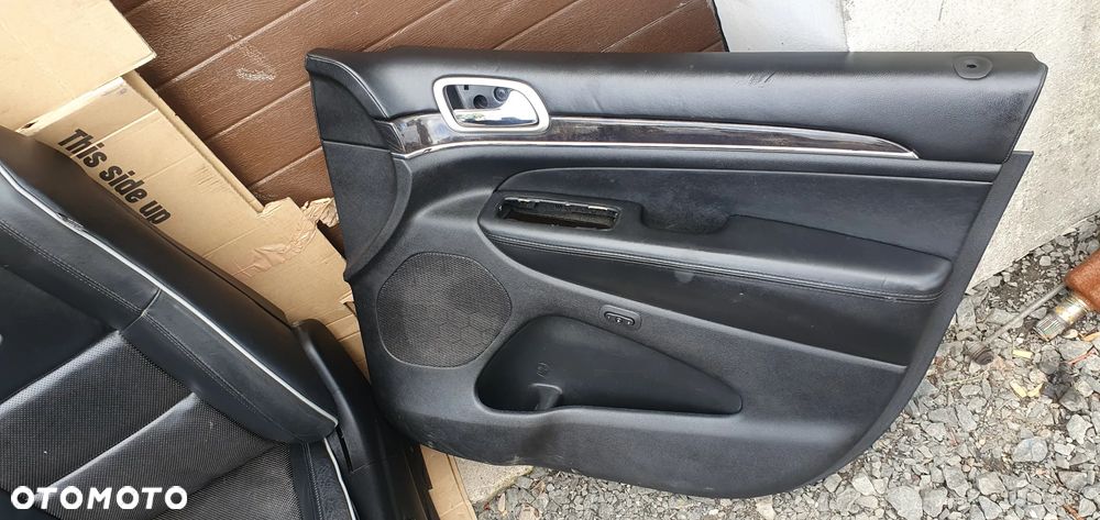 Fotele kanapa boczki podłokietnik komplet półskóra elektryczne Overland Jeep Grand Cherokee 4 WK2 - 7