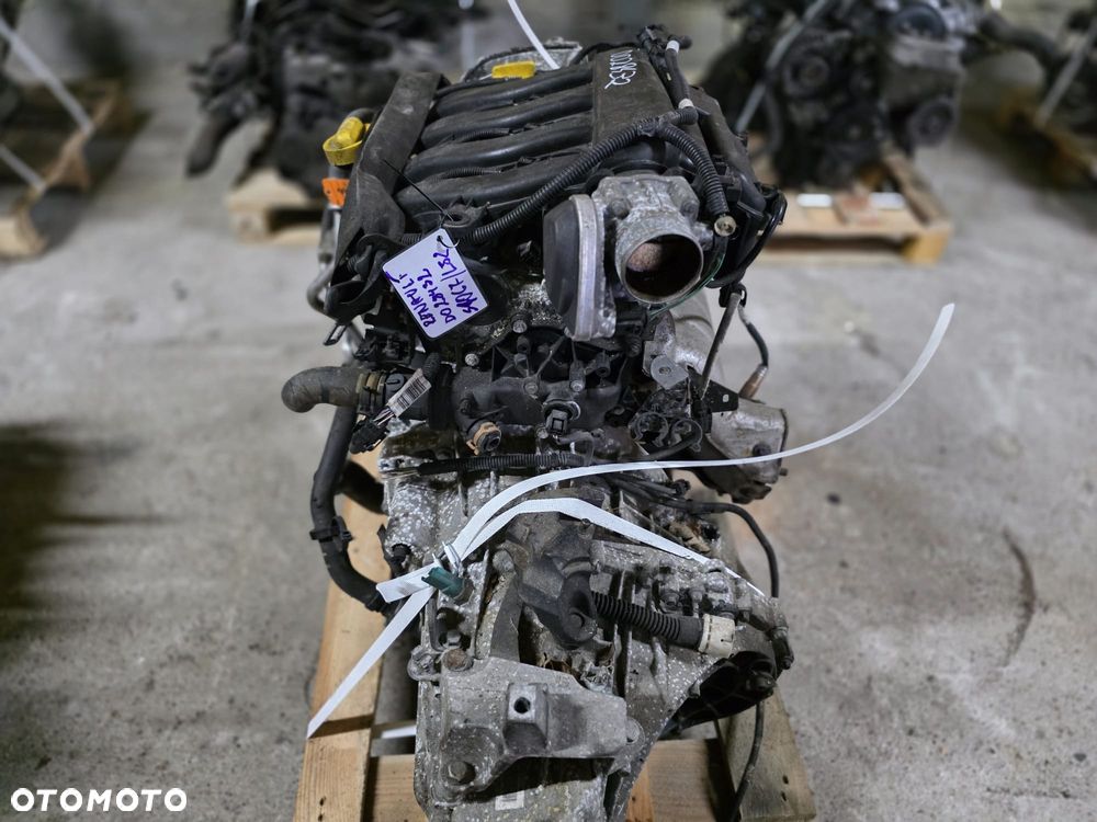 Renault/Nissan K4MR858 1.6 16V benzyna silnik kompletny z pełnym osprzętem gotowy do montażu - 2