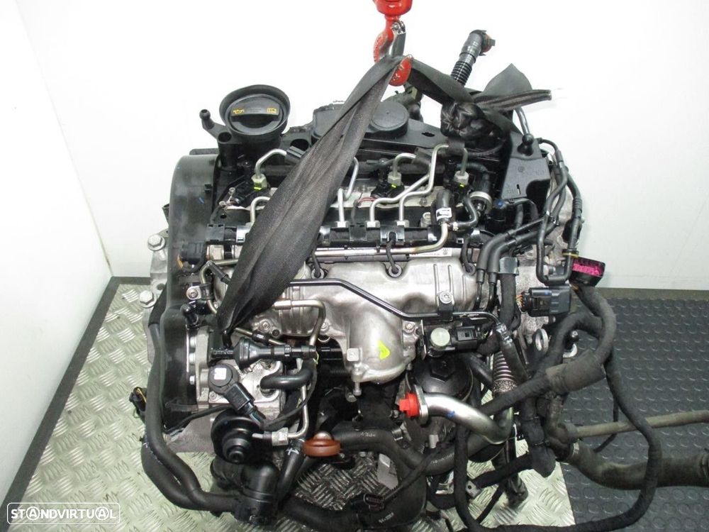 MOTOR COMPLETO VOLKSWAGEN GOLF VI VARIANT 2008 -CBD - 5