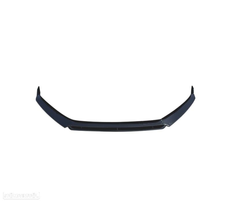 SPOILER LIP VOLKSWAGEN VW SCIROCCO 15- LOOK R PRETO BRILHANTE - 2