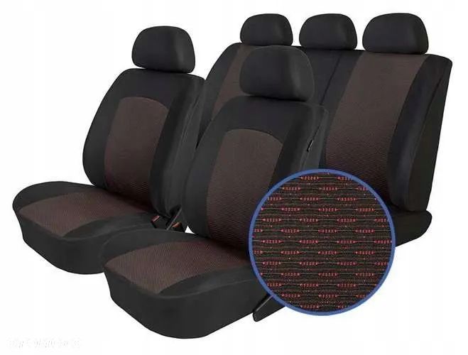 Pokrowce samochodowe Comfort T12 Przód + Tył - 1