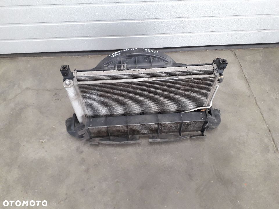 MERCEDES C KLASA W203 1.8 16V 02R. WENTYLATOR CHŁODNICE INTERCOOLER A2035000193KZ - 1