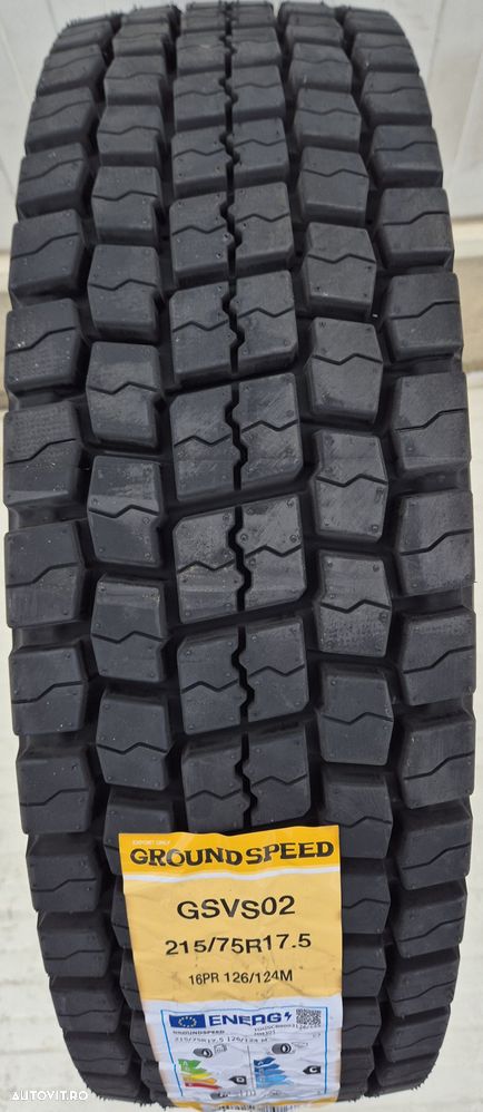 215/75 R17.5, 126M, GROUNDSPEED GSVS02 16PR, Anvelope tractiune M+S - 4