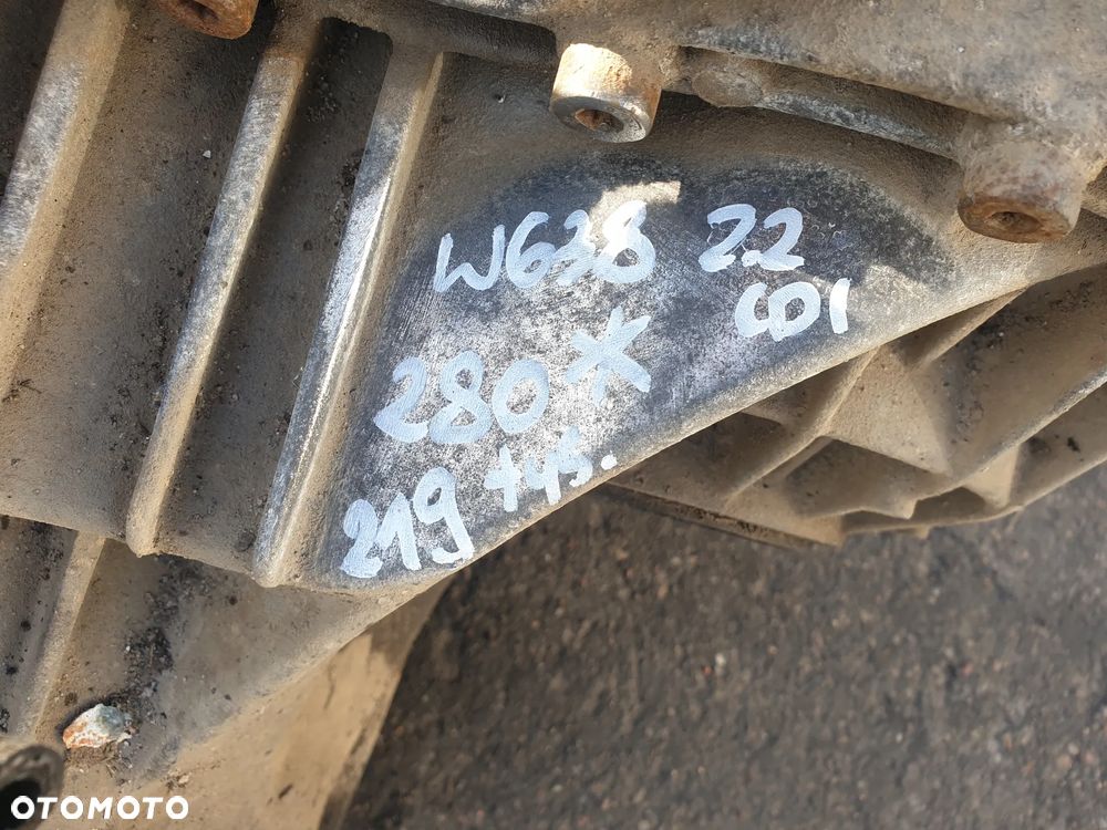 SKRZYNIA BIEGÓW 711697 MERCEDES W638 2.2CDI - 5