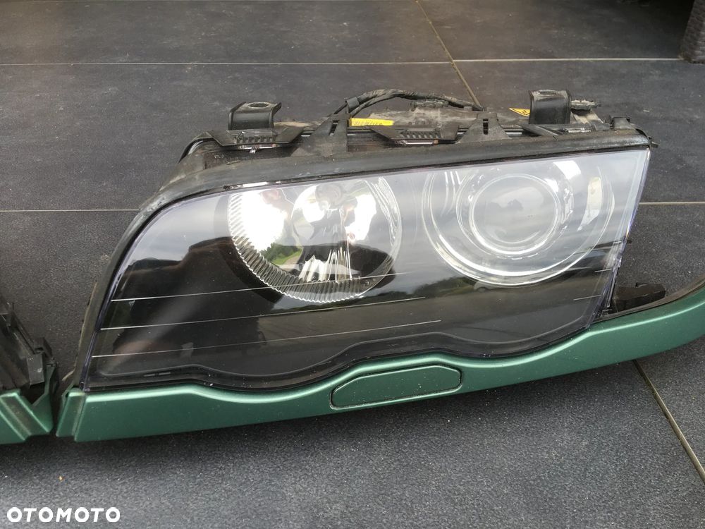 XENON LAMPA LEWA PRAWA PRZÓD REFLEKTOR BMW E46 - 2