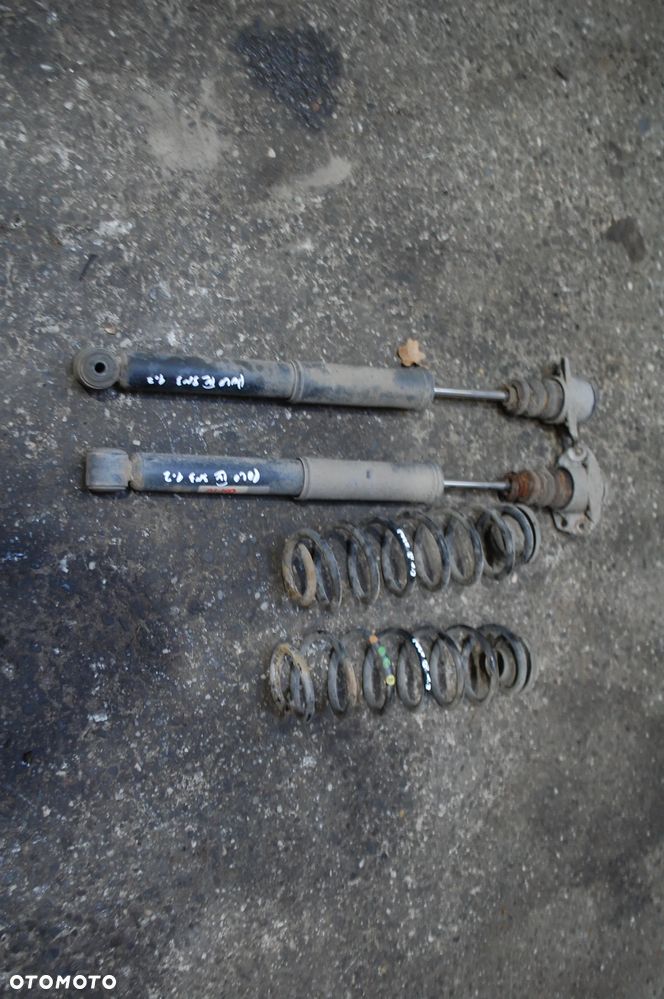 AMORTYZATORY TYŁ TYLNE + SPRĘŻYNY VW POLO IV 9N 1.2 6Q0513025AA SACHS - 14