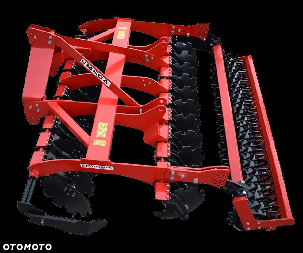 Brona Talerzowa MEGA Talerzówka Agregat Talerzowy rozstaw 120cm - 6