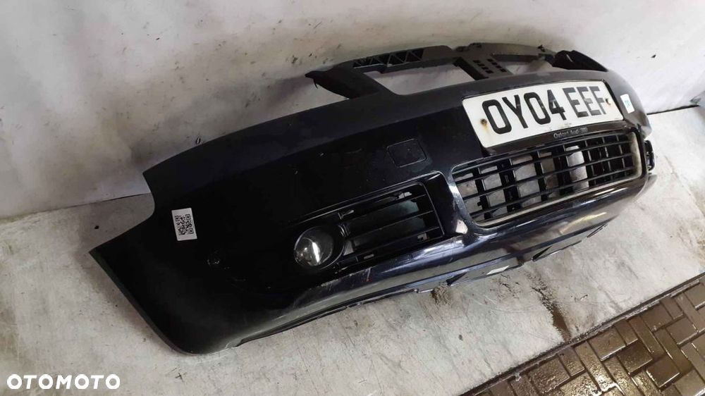 * ZDERZAK PRZÓD PRZEDNI AUDI A4 B6 CABRIO LZ9W CZARNY HALOGENY - 4