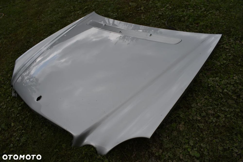 MERCEDES W211 MASKA POKRYWA SILNIKA 775 ORG LAKIER ALUMINIOWA LEKKI GRAD - 8