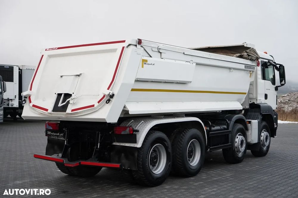 MAN TGS 35.460 / 8X4 / BASCULATOR SPATE / HYDROCLASP / MEILLER KIPPER / AUTOMAT / EURO 6 - 10