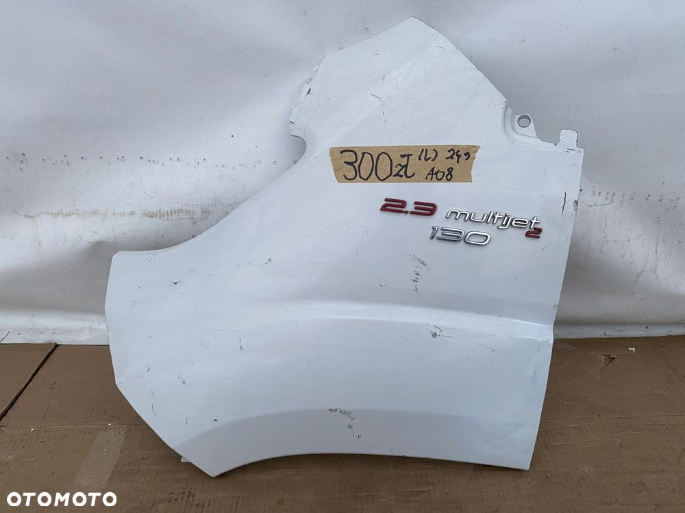 DUCATO BOXER JUMPER 14- BŁOTNIK PRZEDNI LEWY BIAŁY 549 - 1