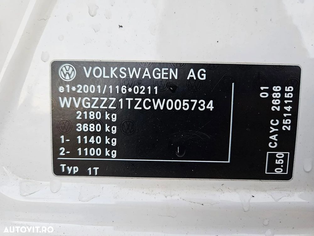 Volkswagen Touran 1.6 TDI DPF BlueMotion Technology STYLE - 24