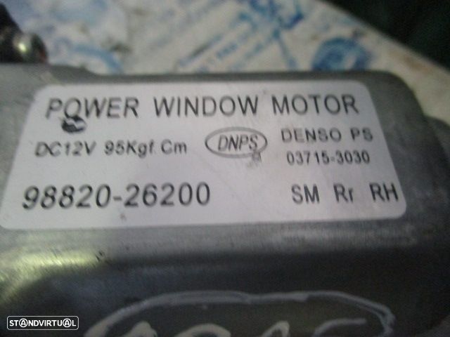 Motor Elevador Vidro 9882026200 HYUNDAI SANTA FE 2006 TD - 3