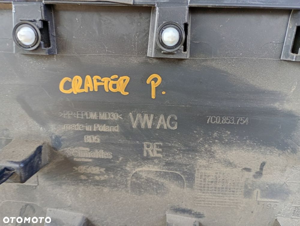 listwa boczna prawa vw crafter II man tge 2023r 7C0853754 - 7