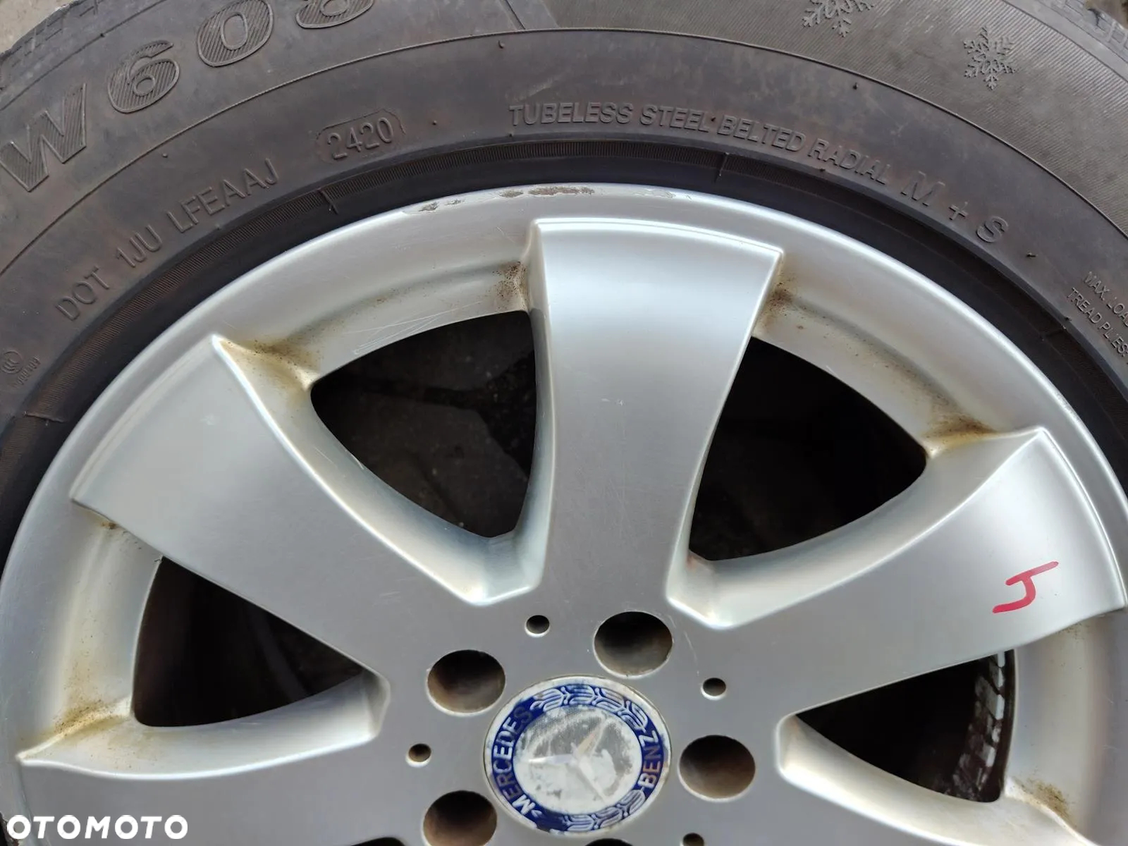 MERCEDES W211 VITO FELGI Aluminiowe Koła 16 5X112 2114013402 Opony Zima - 22
