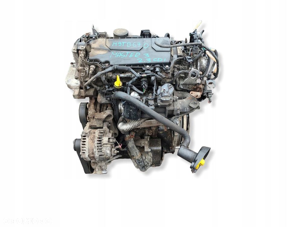 SILNIK KOMPLETNY M9T B670 RENAULT MASTER 3 III 2.3 DCI 101 TYŚ KM - 1