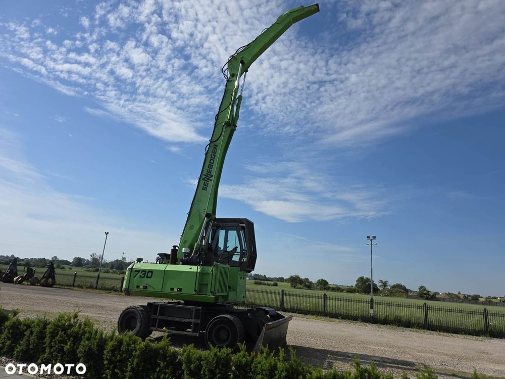 Sennebogen 730 jak CAT FUCHS TEREX ATLAS P596 - 2