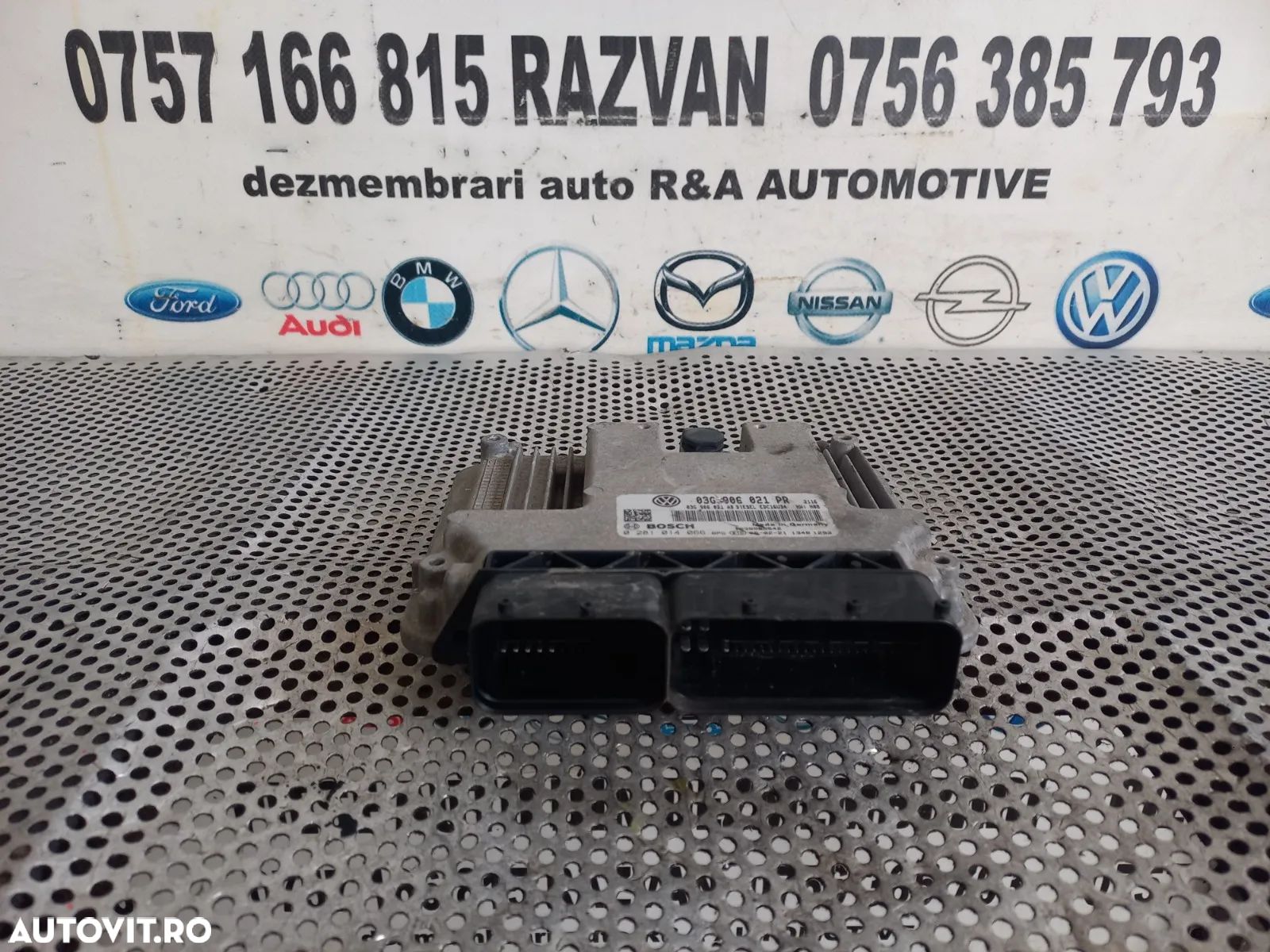 Calculator Motor ECU Vw Seat Skoda 2.0 tdi BMP BMM An 2005-2006-2007-2008-2009-2010 Cod 03GPR Passa - 1