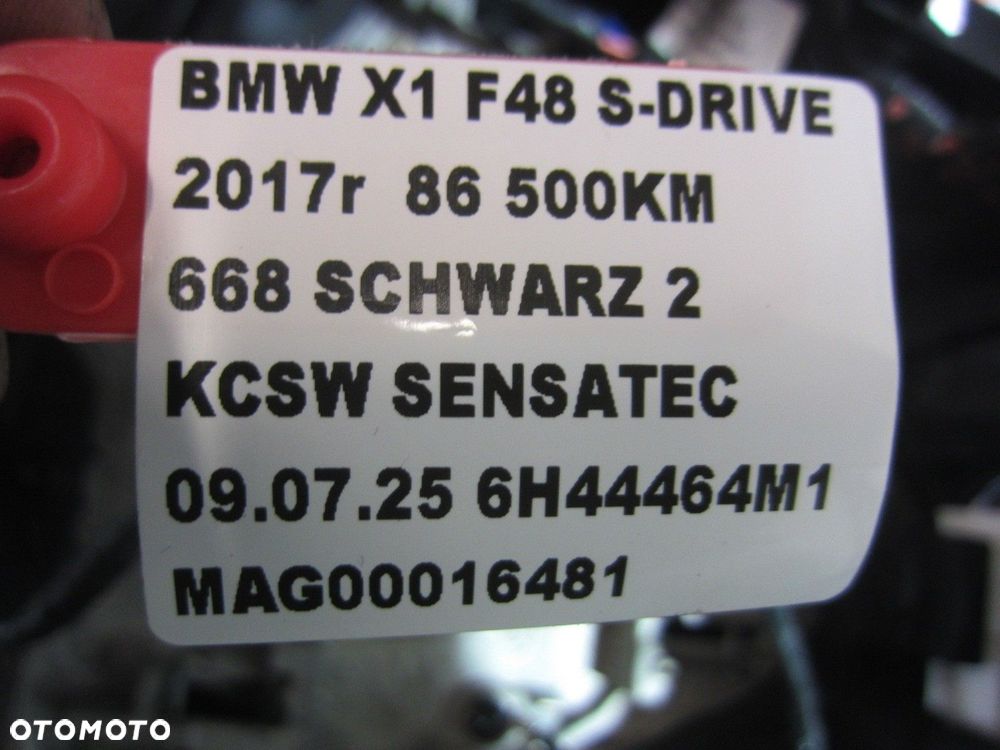 BMW X1 F48 KIEROWNICA SKÓRZANA SKÓRA PODGRZEWANA 32306860358 6860358 - 14
