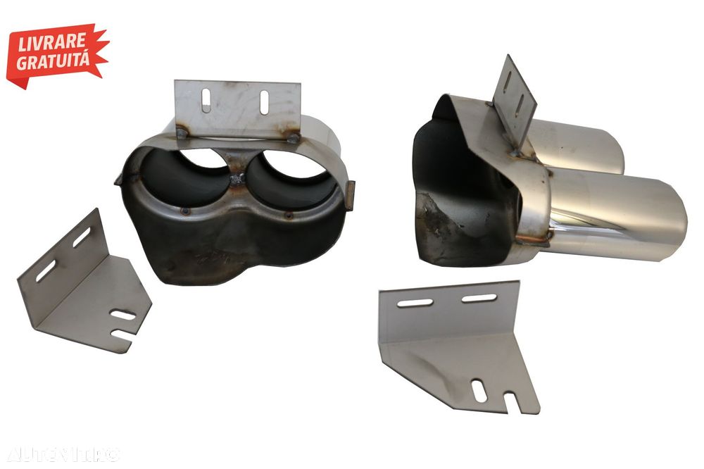 Difuzor Bara Spate Evacuare Dubla Audi Q5 8R Facelift (2013-2016) Bara Standard- livrare gratuita - 13