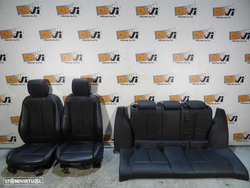 Conjunto De Bancos Bmw 1 (F21)  Bancos Bmw Serie 1 F21 Pack M Em Pele - 1