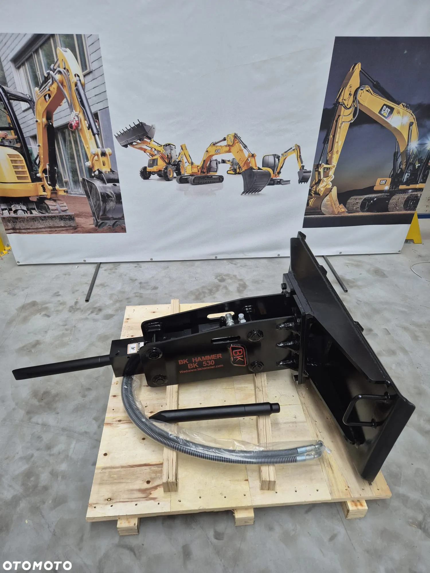Młot hydrauliczny BK HAMMER 530 1CX CAT BOBCAT Skid-steer - 5