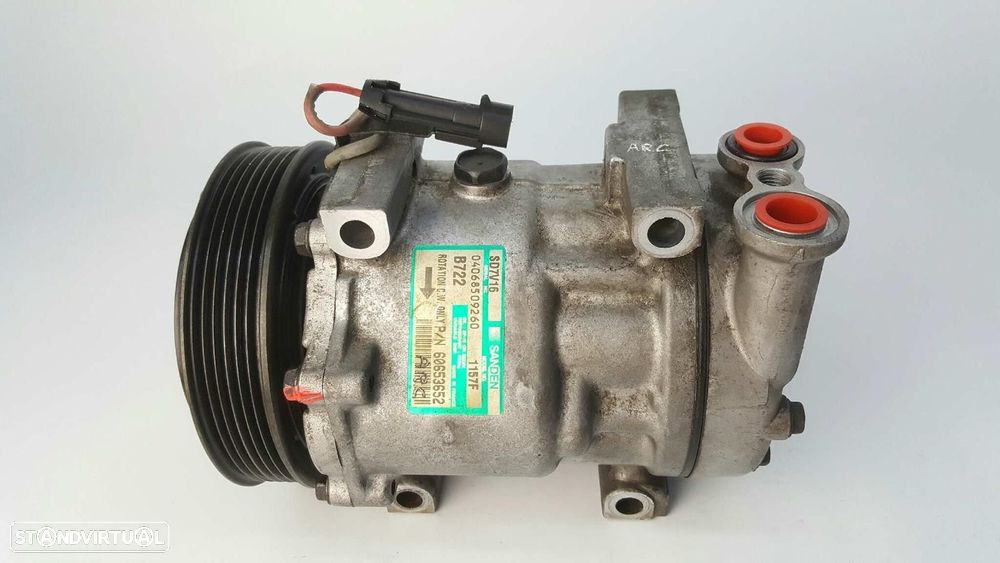 COMPRESSOR AR CONDICIONADO ALFA ROMEO 147 2003 -60653652 - 2