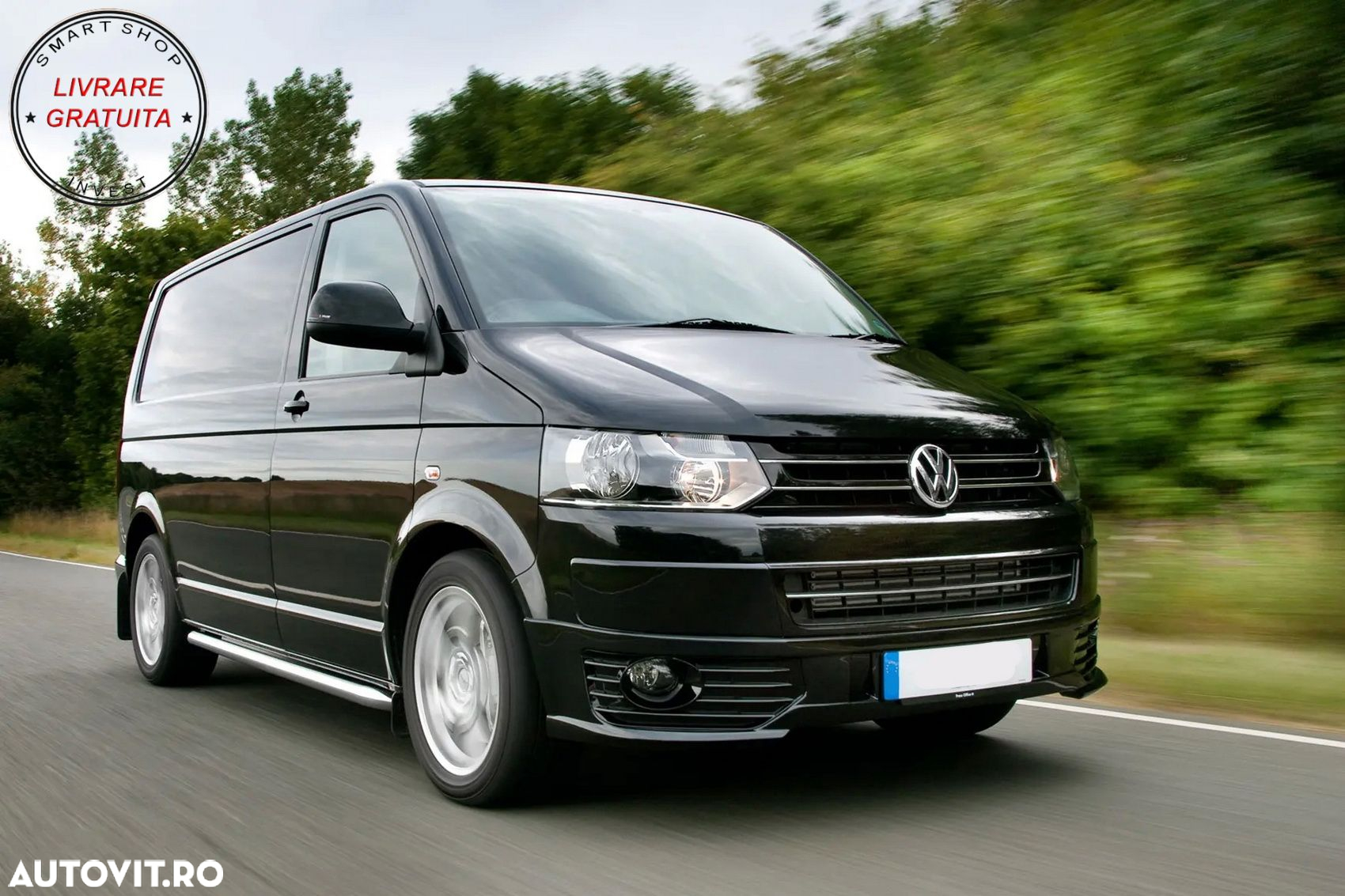 Prelungire Bara Fata VW Transporter Multivan Caravelle T5 T5.1 Facelift (2010-2015- livrare gratuita - 8