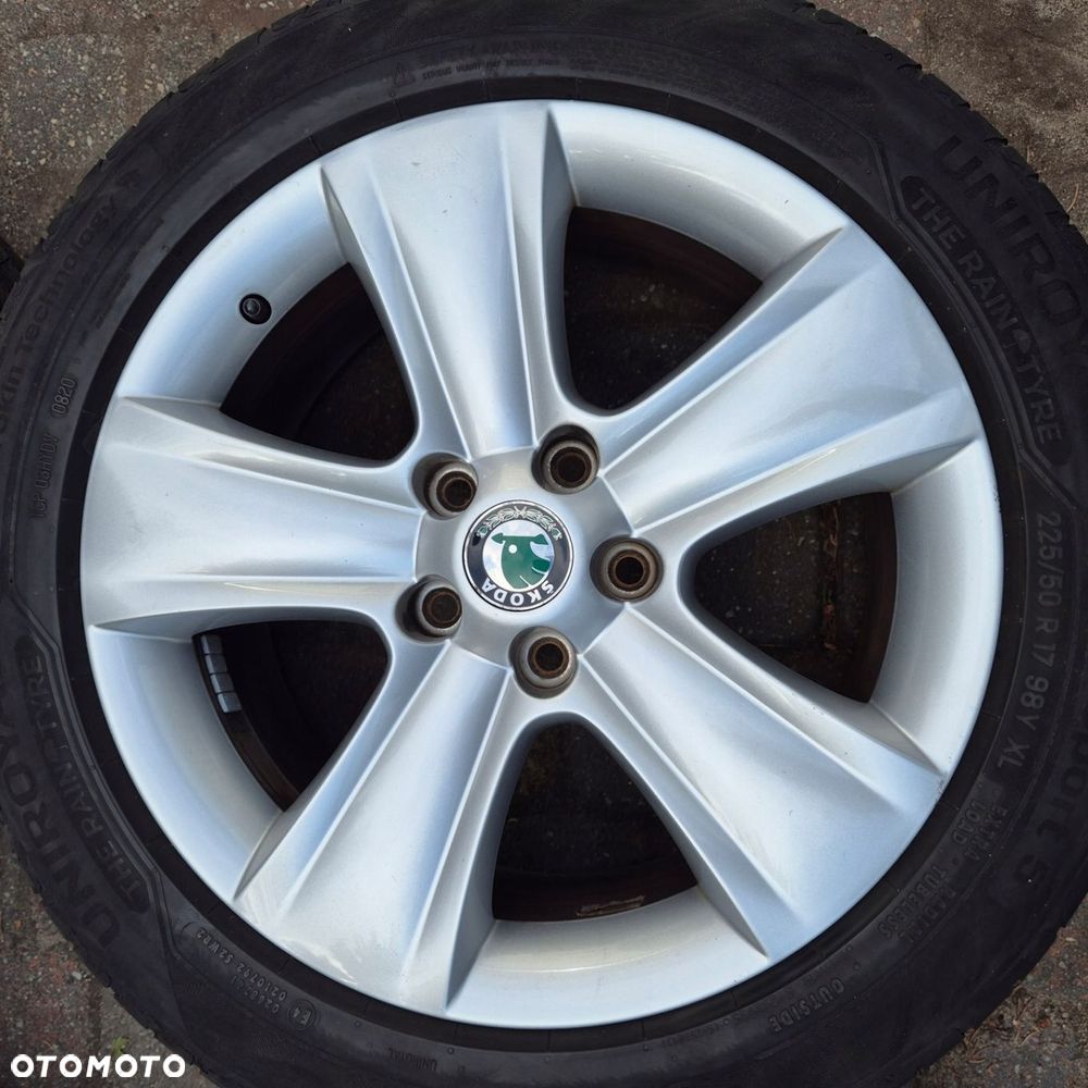 LATO KOŁA 225/50 R17 ORYGINAŁ SKODA YETI SUPERB OCTAVIA TOURAN ALHAMBRA - 4