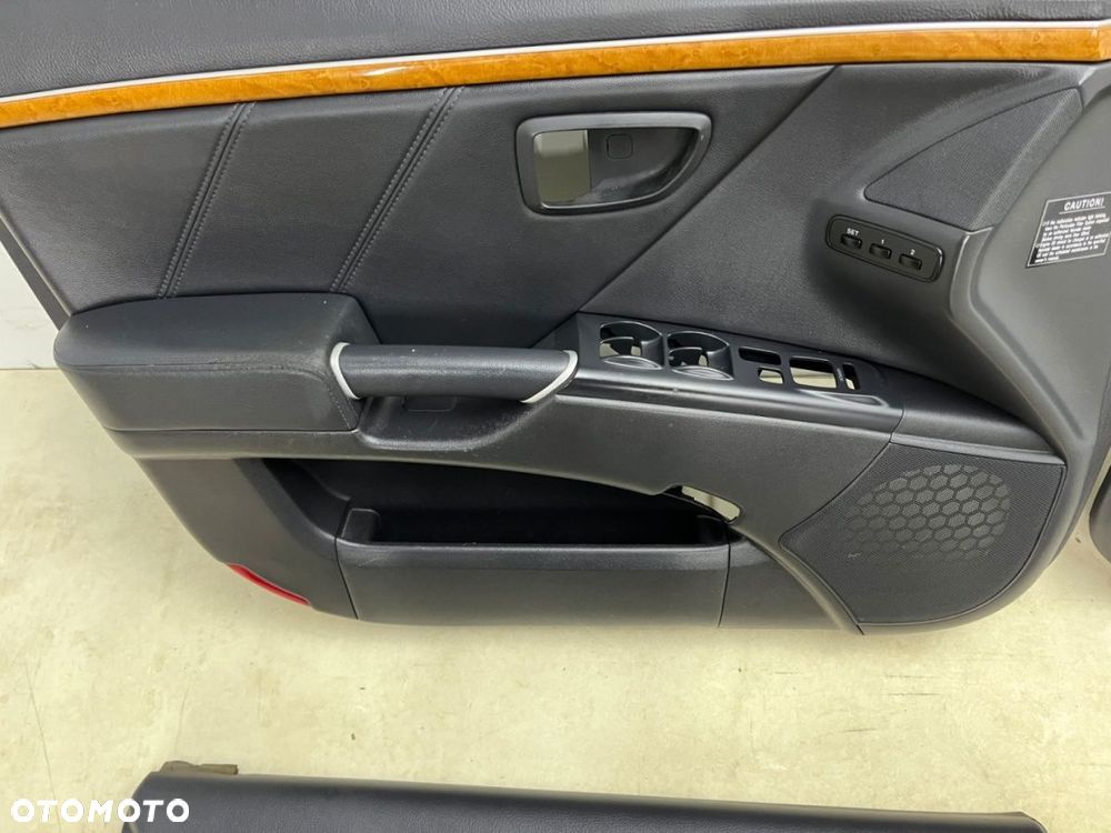 Tapicerka Hyundai Grandeur IV 05-11r. boczki drzwi KOMPLET prawy lewy tył przód boczek - 13