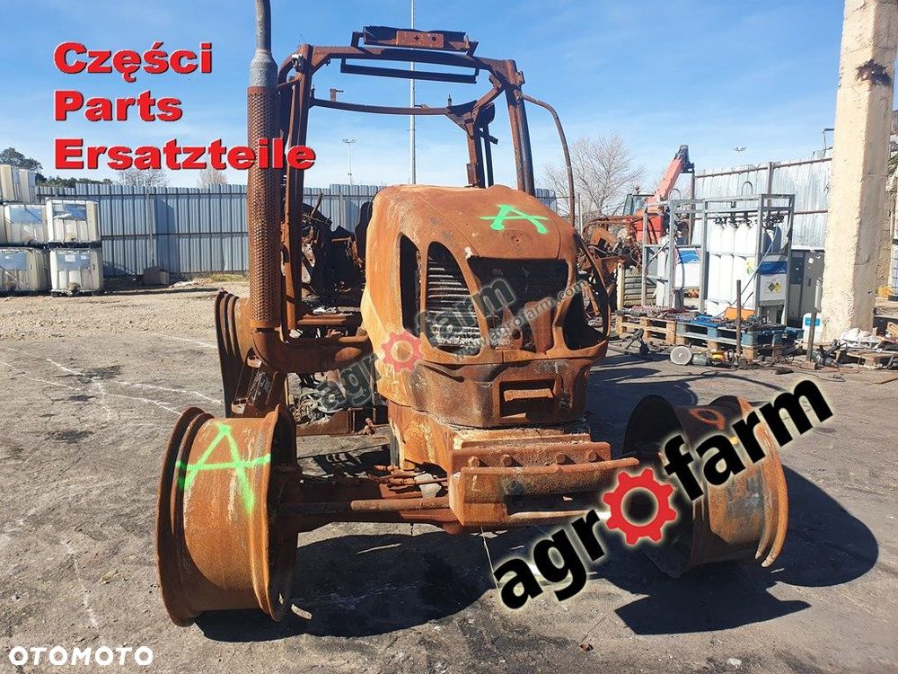 New Holland TS125A części, skrzynia biegów, silnik - 2