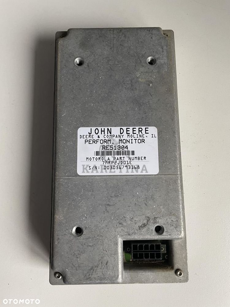 John Deere Performance Monitor - terminal RE51304 RE61600 - 2